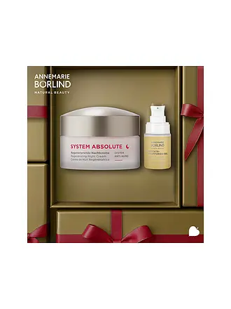 ANNEMARIE BÖRLIND | Geschenkset - SYSTEM ABSOLUTE Winter Power Night Set 50ml / 15ml | 
